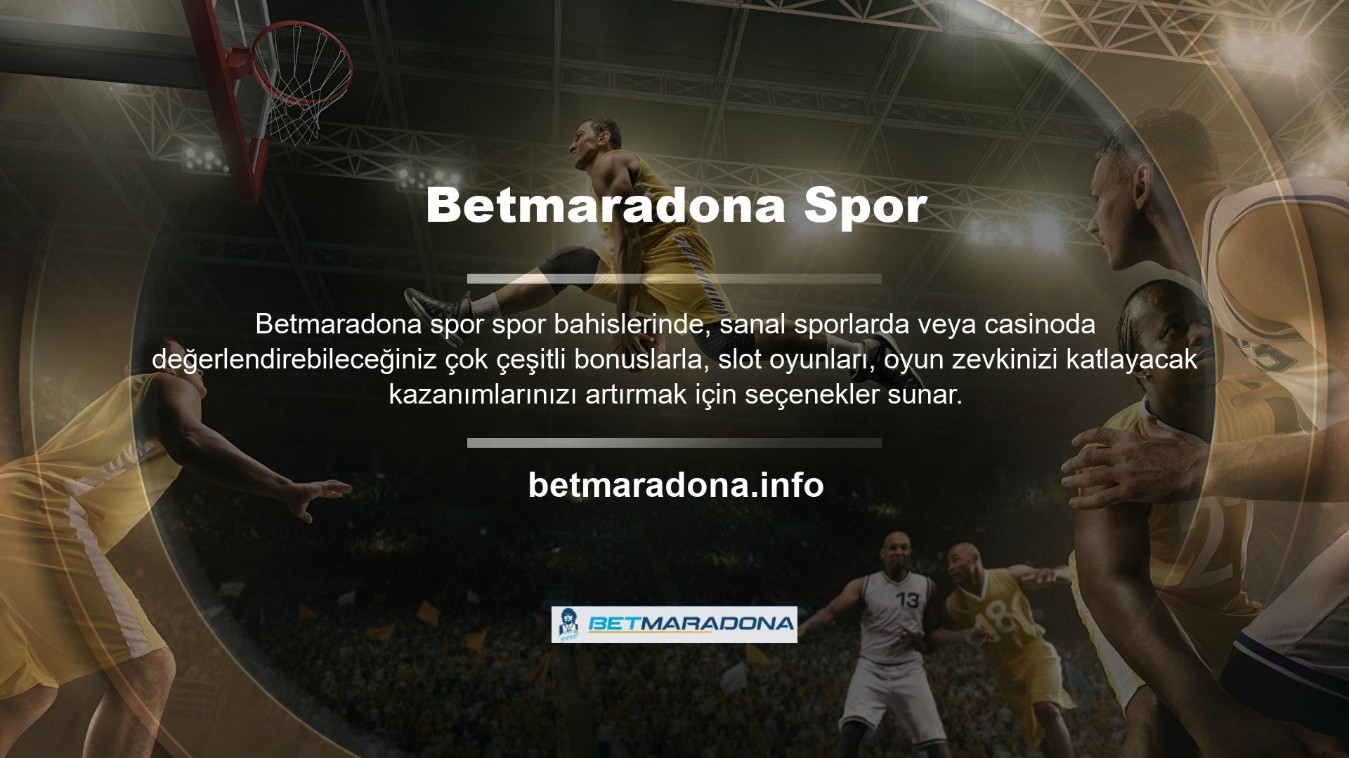 Zengin oyun içeriği yapısı sayesinde, yıllarca sektör tarafından takip edilmeyi ve takdir edilmeyi başaran Betmaradona Games, son zamanlarda çekici bonus türleriyle dikkat çekiyor